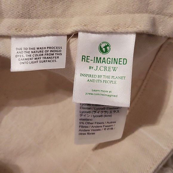 J. Crew Cream Wide Leg Pants - Picture 8 of 11